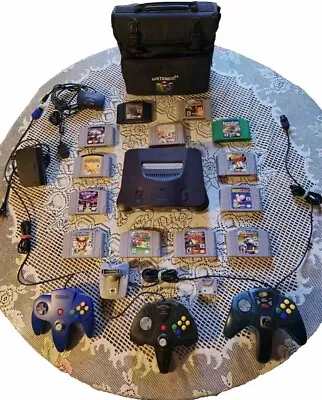 Nintendo 64 1996 Vintage Bundle Lot - Read Description BEFORE Bidding - N64 • $265