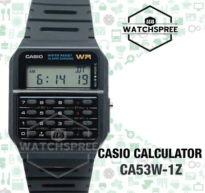 Casio Calculator Watch CA53W-1Z CA-53W-1Z • $35.10