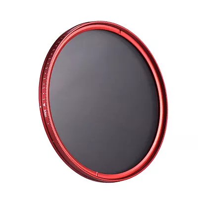 FOTGA 77mm Slim  Fader Variable Filter Neutral Density ND2 To ND400 Red S4M8 • $22.31