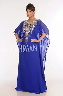 Buy This Modern Party Wear Khaleeji Thobe Moroccan Arabic Women Caftan Dress   • $47.49