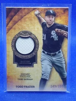 2017 Topps Tier 1 Tier One Relics Todd Frazier #T1R-TF ***149/331*** • $12