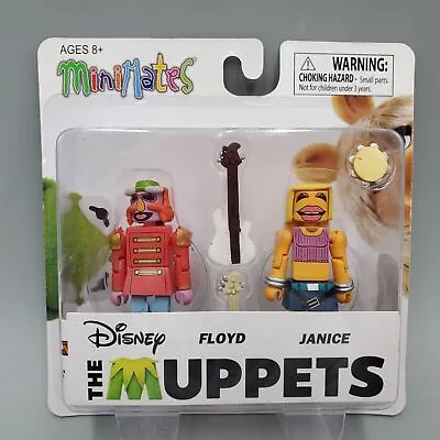 Floyd Pepper Janice Figure Muppets Electric Mayhem Band Diamond Select Minimates • $38.24