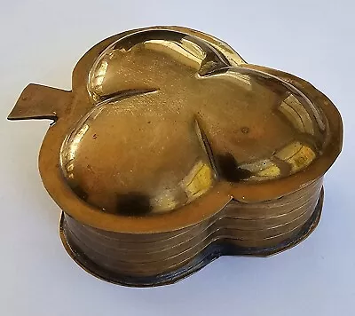 Vintage Brass Trinket Box Snuff Pot (Made In India) • $4.99
