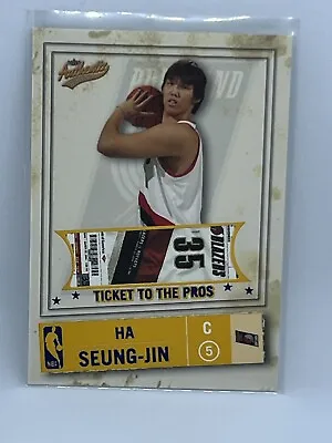 Ha Seung-jin 2004-05 Fleer Authentix Paralleled #17/50 Portland Korea • $37.40