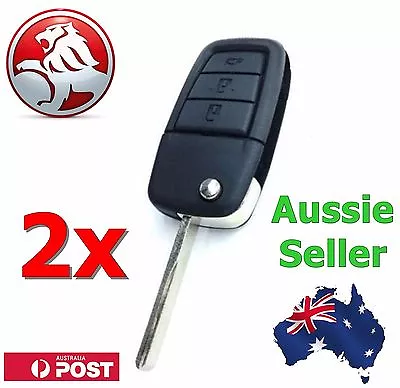 $32.95 • Buy 2 X HOLDEN VE Commodore Flip Key Shell Compatible With Berlina Calais SS SV6