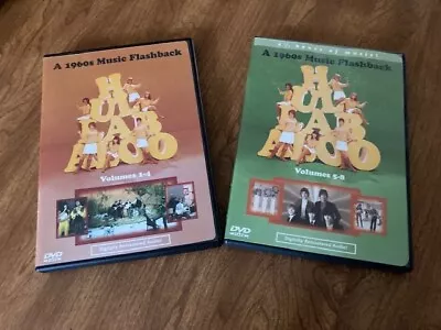 Hullabaloo DVD Volumes 1-4 & 5 -8  TWO DVD Set Of 1960's Musicical Performance • $10