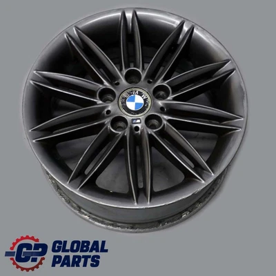 $455.25 • Buy BMW 1 Series E81 E82 E87 Grey Wheel Alloy Rim 17  7J ET:47 M Double Spoke 207