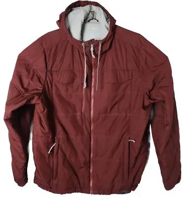 L.L. Bean Men L Primaloft Full Zip Hood Winter  Jacket • $55.20