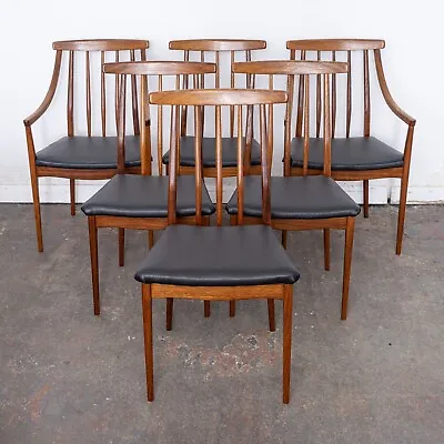 £550 • Buy 6 Mid-Century A.Younger Teak Dining Chairs DELIVERY AVAILABLE