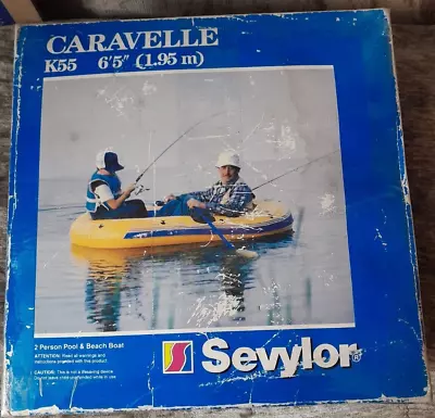 Sevylor Caravelle K55 - 6'5  2 Person Pool & Beach Boat New • $49