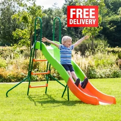 £195 • Buy 8ft Slide Kids Children Toy Garden Outdoor Fun Red Heavy Duty Playset Smoby NEW*