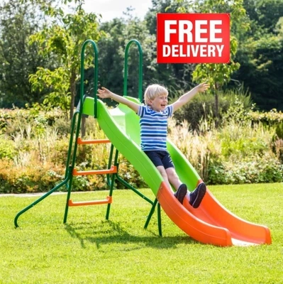£195 • Buy 8ft Slide Kids Children Toy Garden Outdoor Fun Red Heavy Duty Playset Smoby NEW*