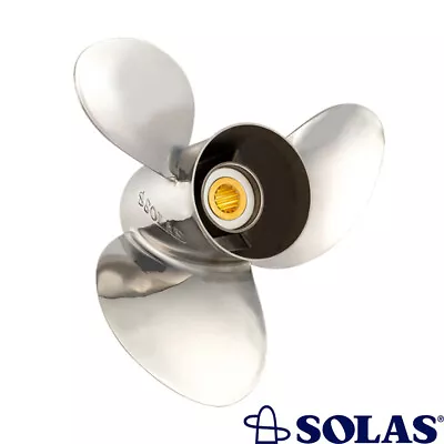 Stainless Steel Propeller Fits Mercury 4 Stroke Bigfoot 14 Spline 9.9 2005-15 • $239.74