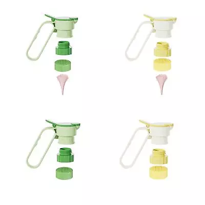 Bottle Pourer With Lid With Filter Milk Box Pourer For Kitchen Travel Hotel • £6.92