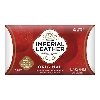 Cussons Imperial Leather Original Ivory Soap Bars Regular Size 100g 4812 Or 16 • £26.98