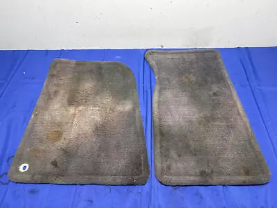 1999-04 Ford Mustang Dark Charcoal Front Floor Mats Pair Left Right 111 • $39.99