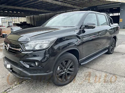 $410 • Buy SsangYong Musso / Musso XLV Dual Double Cab 4 DOORS Side Steps 2019 -2023 Raptor
