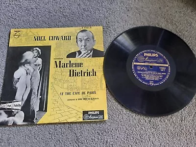 Noel Coward/Marlene Dietrich - At The Cafe De Paris Vinyl LP • $25