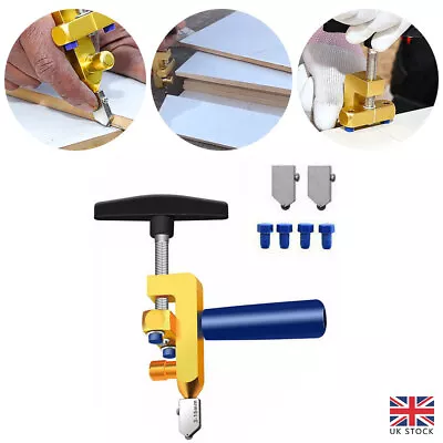 2 In1 Easy Glide Glass Tile Cutter Tile Ceramic Manual Cutting Tool Professional • £11.20