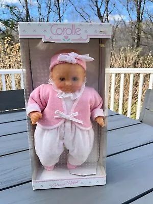 Vintage 12 Inch Corolle Baby Doll Never Used In Original Box -Minouchette Girl • $40