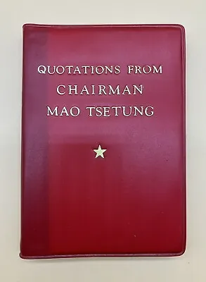 Quotations From Chairman Mao Tse-tung 1972 • £24.11