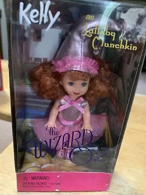 Mattel 2000 Barbie - Kelly As The Wizard Of Oz LULLABY MUNCHKIN - Pink Dress NEW • $10