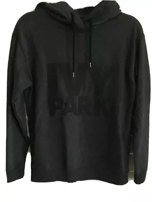 £45.46 • Buy NWT IVY PARK Charcoal Gray Black Pullover Oversized Logo Hoodie Women's Sz XXS