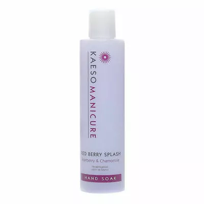 Kaeso Manicure Red Berry Splash - Bearbury & Chamomile Hand Soak 195ml • £5.99