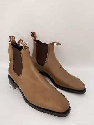 RM Williams Boots AU 8.5 G Mens Comfort Craftsman Nutmeg Casual Dress Shoes • $399