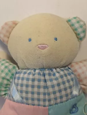 Eden? ABC Bear Blue Pastel Pajamas Plush Vintage Stuffed Animal Toy 13  • $63.06
