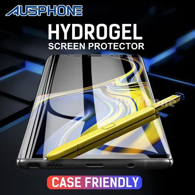 $2.95 • Buy HYDROGEL Screen Protector For Samsung Galaxy S10 5G S9 S8 Plus Note 10 9 S7 Edge
