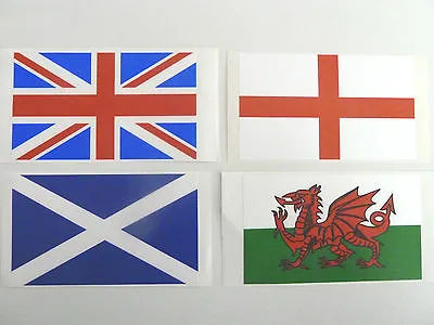 Mini Sticker Pack 98x58mm Durable Plastic Self-Adhesive Flag Label • £2.50