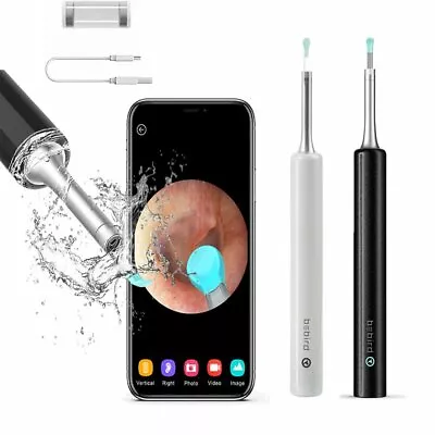Ear Wax Remover Otoscope LED Endoscope Pick Tool Ear Cleaner Spoon Camera Scoop • $7.99