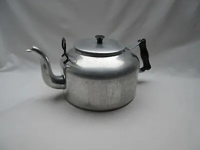 Vintage? Old Village Hall Institution Pantomime Large Metal Tea Pot Prop Display • £34.95