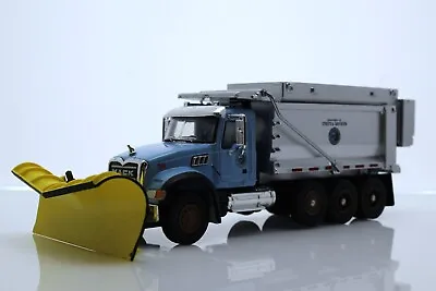 2019 Mack Granite Snow Plow Salt Dump Truck Chicago IL 1:64 Scale Diecast Model • $22.95