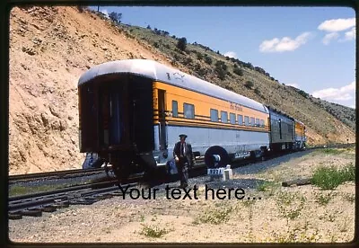 Vks153 Orig. Vintage Slide DRGW Passenger Train On 6-16-61 • $15.98