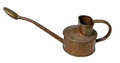 Genuine HAWS Copper Watering Can Small Bucket Long Arm Vtg Patina • $98.74