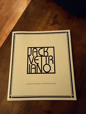 SIGNED 1st Edition  'A Retrospective' By Jack Vettriano- Exhibition Catalogue • £75