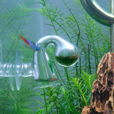 $11.49 • Buy Glass Aquarium CO2 Drop Checker For Planted Tank Shrimp/Fish Tank Water CO2 Leve