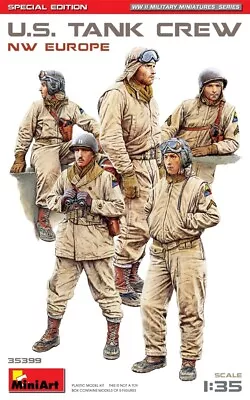 MIN35399 - Miniart 1:35 - US Tank Crew (NW Europe) Spec Edition • £13.99