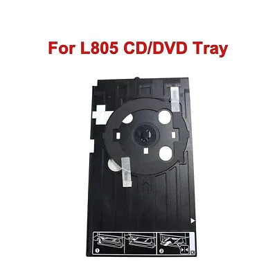 Inkjet CD/DVD Tray For Epson L805 T50 P50 T60 L800 L801 L810 CD Printer DVD Tray • $20.89