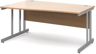 £331.52 • Buy Momento 1600mm LH Wave Desk - Beech