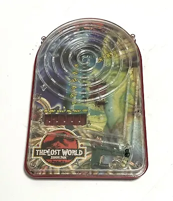 JURASSIC PARK Lost World Electronic Pinball Game 1996 Vtg Collectible UNTESTED • $17.99