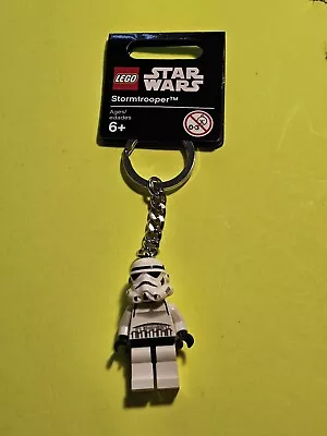 Lego Starwars Stormtrooper Key Chain Minifigure Rare Limited Retired 850355 • $15.69