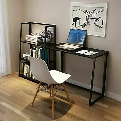 Folding Desk Corner Computer Writing Laptop Table Workstation Home Office Desk • $39.99