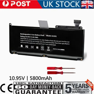 A1331 Battery For Apple MacBook Pro 13  15  17  A1342 Late 2009 Mid 2010 63.5Wh • £20.99