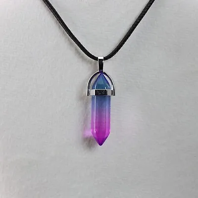 Aura Quartz Point Shape Pendant • $4.99