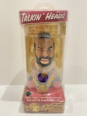 2003 Ultra RARE Talkin' Heads Mr T Rocky 7  A Team Figure Talking Heads Fun4All • £59.99