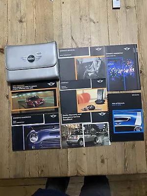 01-06 MINI ONE COOPER S OWNERS MANUAL HANDBOOK  & WALLET PRINT 2005 Ref14205 • $25.25