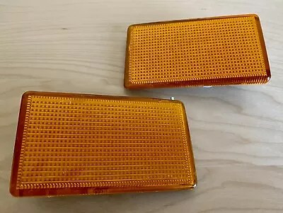 VW MK3 Jetta Golf Front Bumper Insert SHORT Cover AMBER • $55